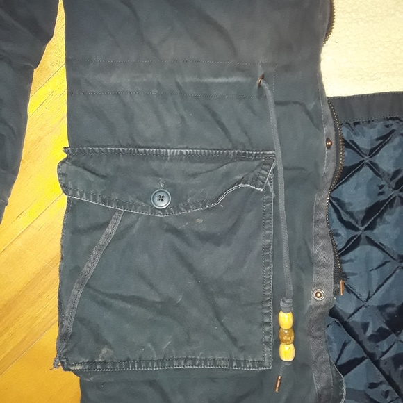 !SOLID CANVAS PARKA - Picture 4 of 4